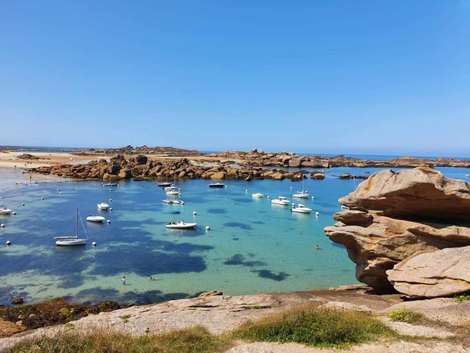 Studio Expose Plein Sud Vu Sur Le Port De Plaisance Perros-Guirec Eksteriør bilde
